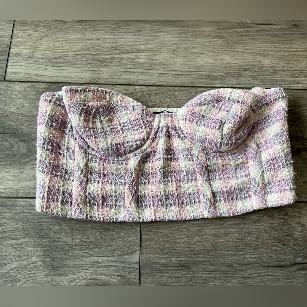 Zara Crochet Tube Top